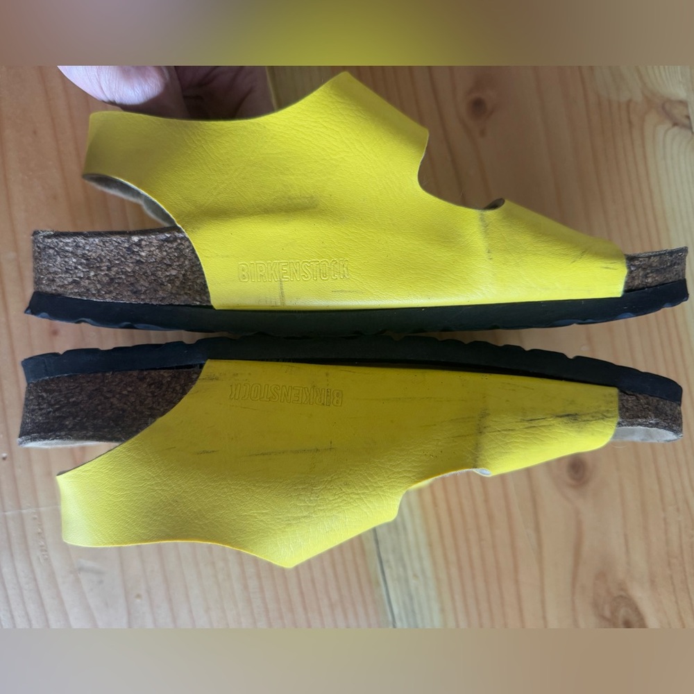 Birkenstock Milan Sandal - Yellow - Size EU 40 - Picture 3 of 6